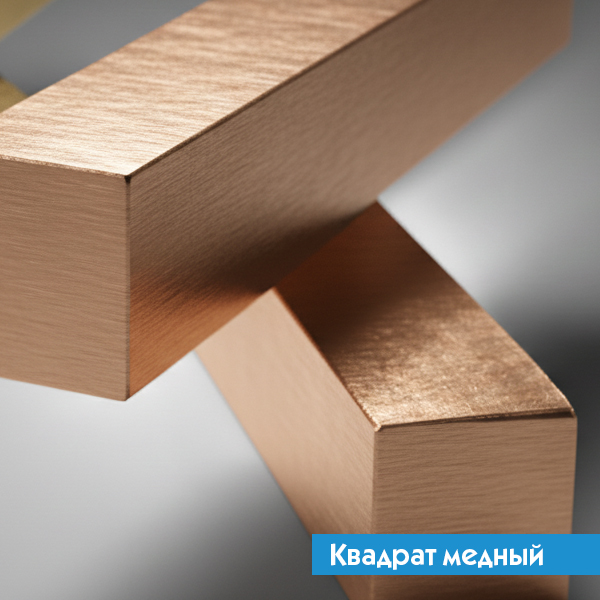Квадрат медный 80 мм М1 ГОСТ 1535-2016